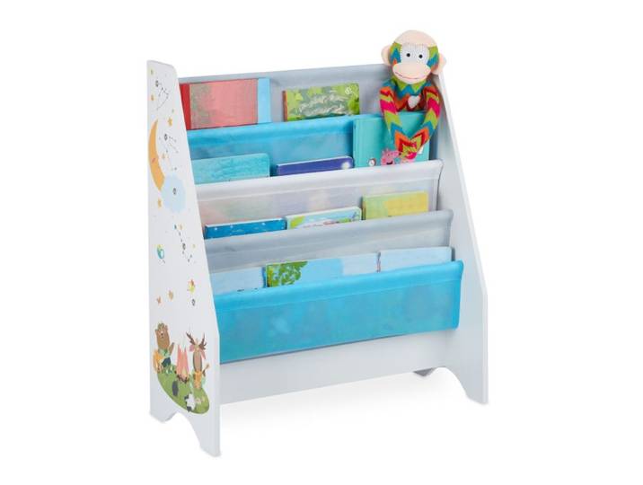 Relaxdays Kinder Bücherregal