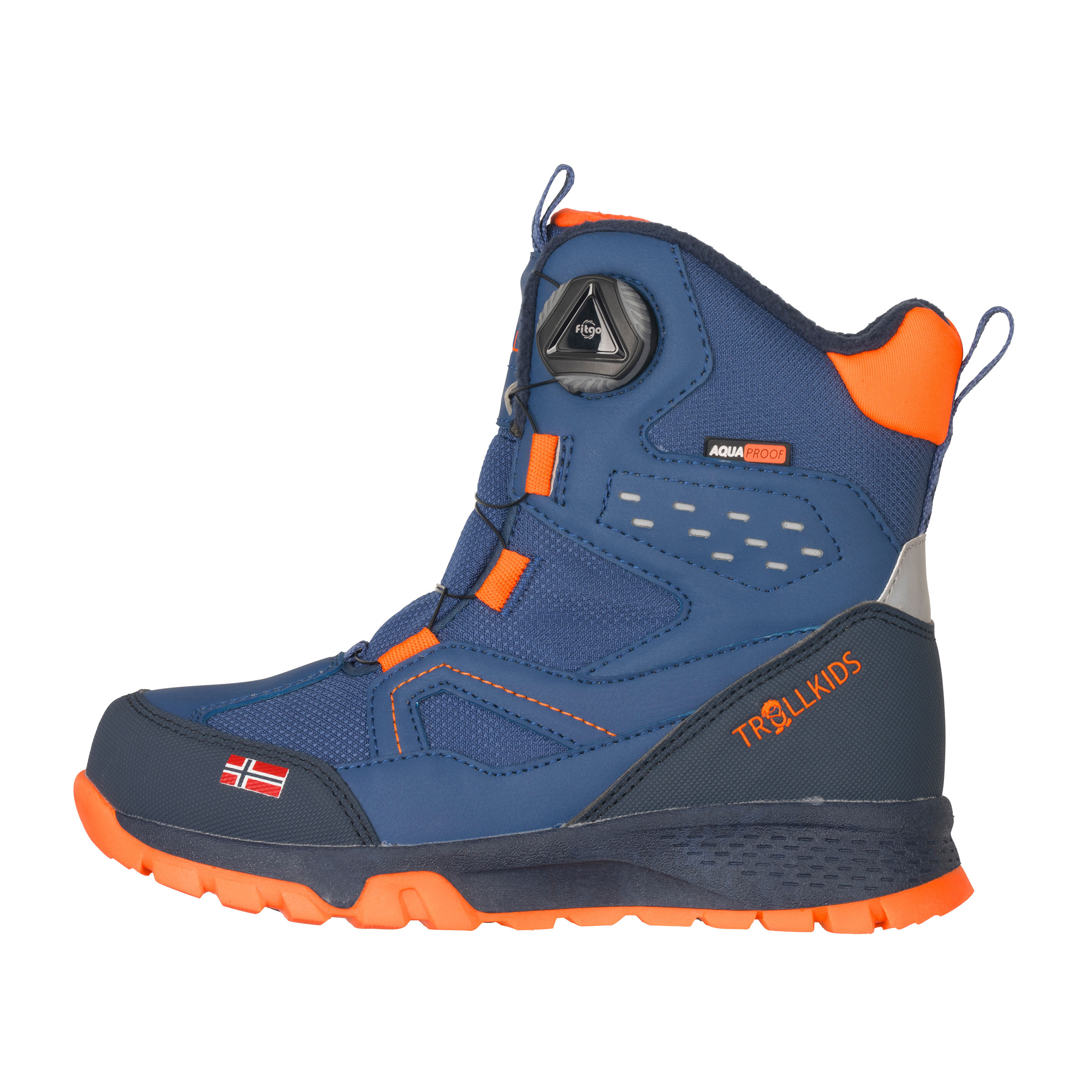 Trollkids Kirkenes Winter Kinder Winterschuhe & Winterstiefel blau Größe 36 Lifestyle Wasserdicht