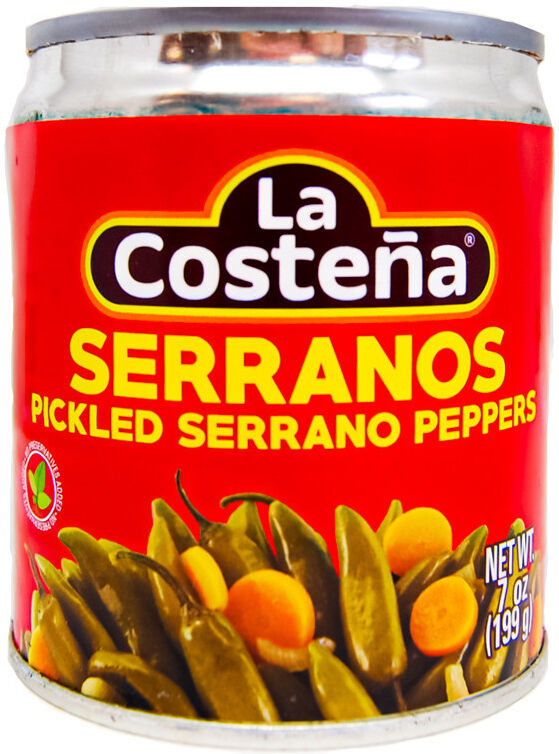 La Costena Serrano Chillies 199g