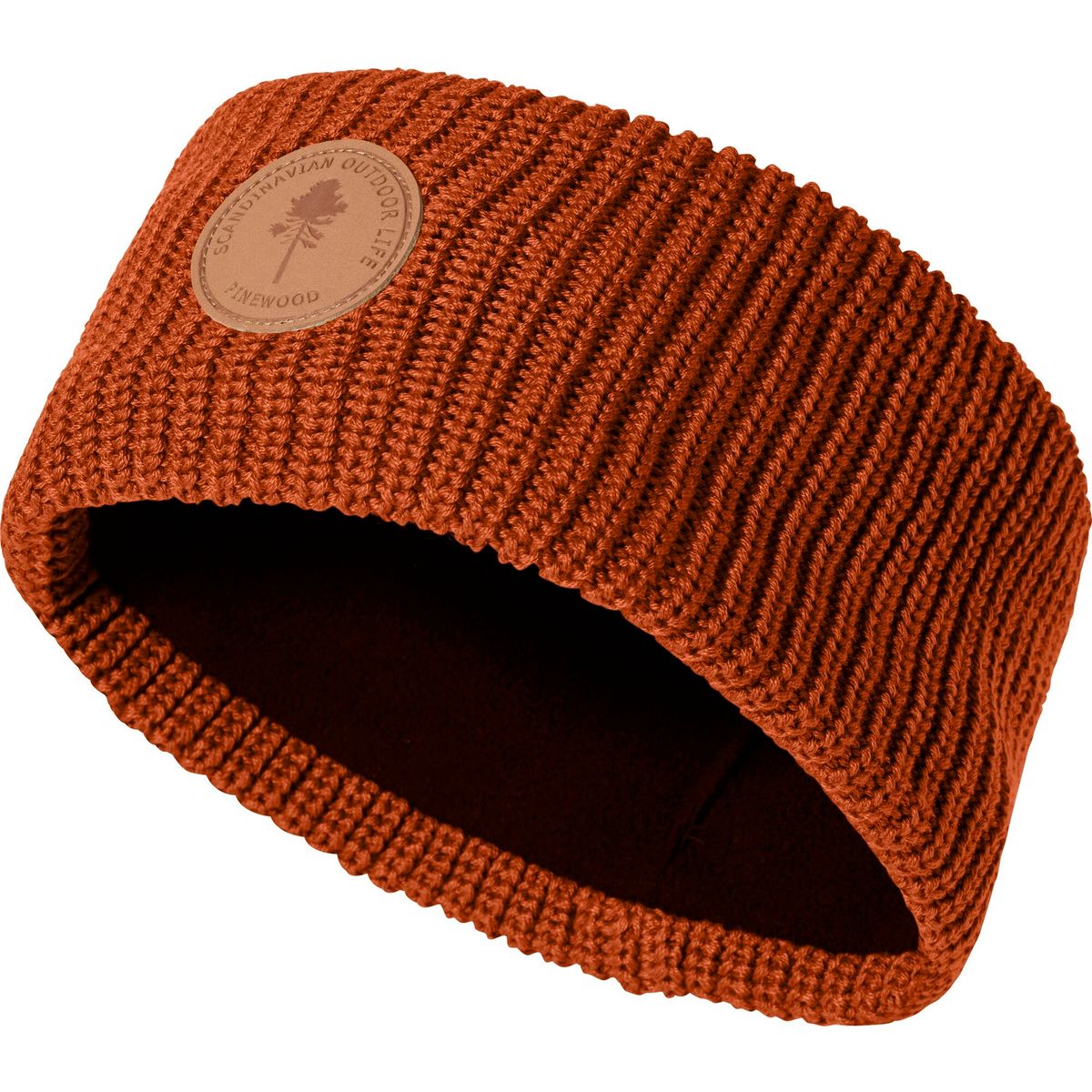 Pinewood Knitted Headband orange clay (851) Unisize 1-11910851406