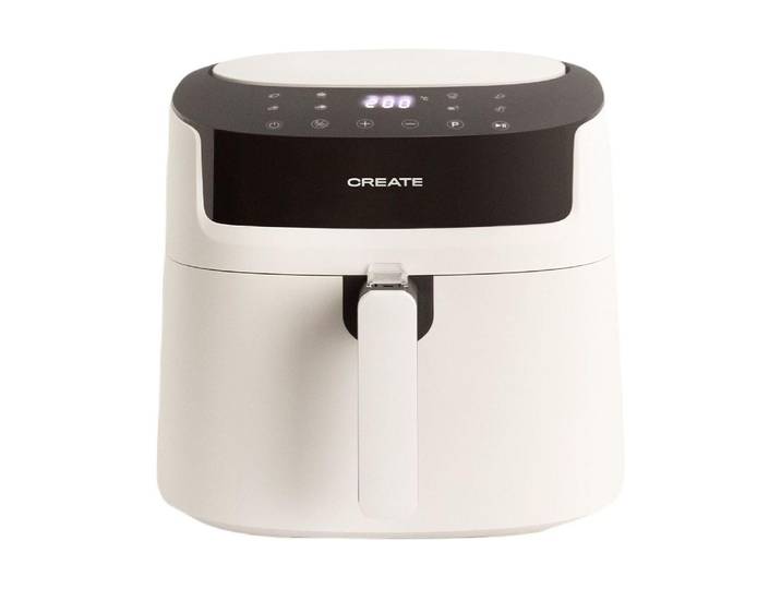 Heissluftfritteuse Create Air Pro Large , weiss (weiß), B:35,4cm H:35,1cm, Fritteusen, Heissluftfritteuse