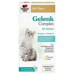 Doppelherz für Tiere Gelenk Complex für Katzen 25 ST