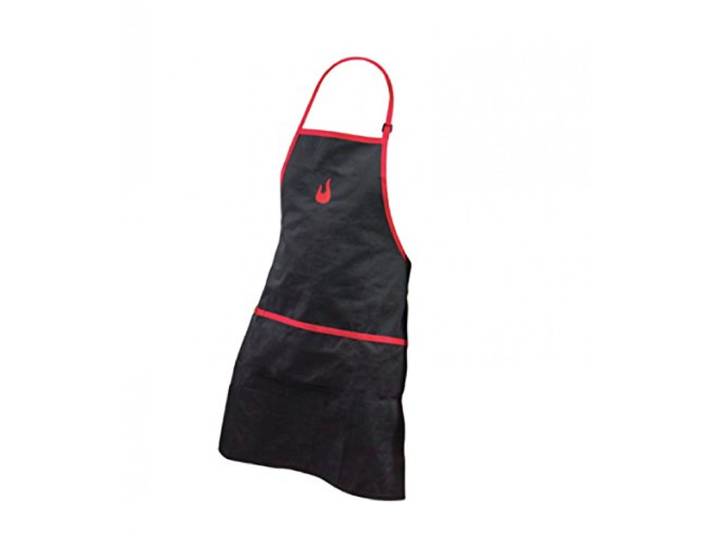 Char-Broil 140 517 - barbecueschort met zakken, zwart en rood.