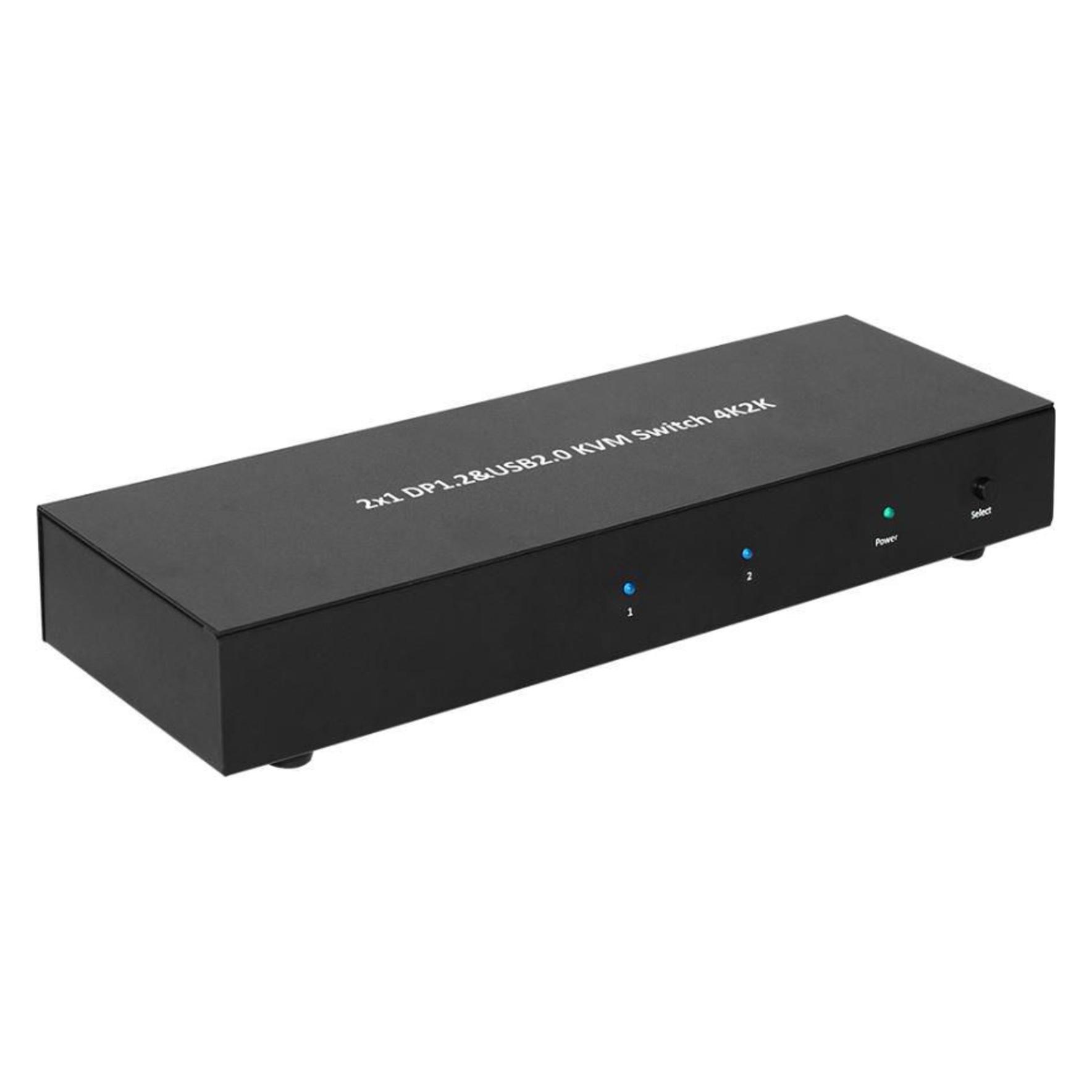 MicroConnect Displayport & USB 2 to 1 way (W125660967)