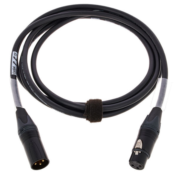 Cordial CSM 2,5 FM GOLD 250 nero