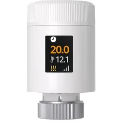 Sonoff Thermostatisches Heizkörperventil TRV Gen2 ZigBee, Thermostat, Weiss