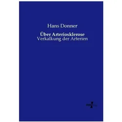 Über Arteriosklerose, Fachbücher von Hans Donner