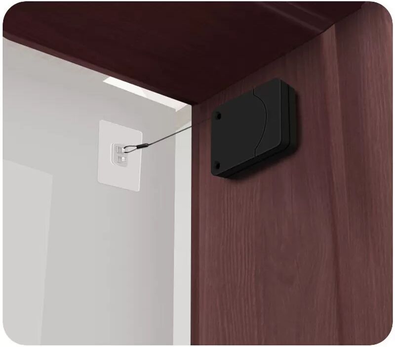 INF Weißer Türschließer - 1200g Dual-Dämpfungspuffer, einfache Installation