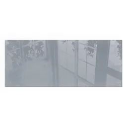 GLASPLATTE für Kamin 125x50 cm