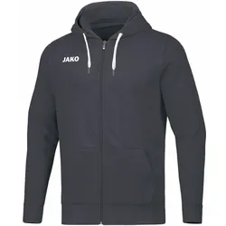 Jako Base Kapuzenjacke Kinder - dunkelgrau 128