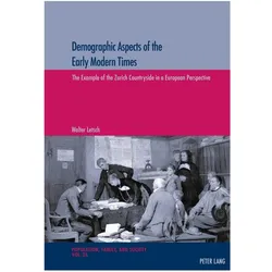 Demographic Aspects of the Early Modern Times, Fachbücher von Walter Letsch