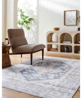 Livabliss x Vivir Lorelai Vintage Washable Area Rug