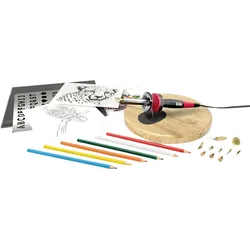WLPROWB28CHB - Brandmalerei-Set, 25 W, 28-teilig