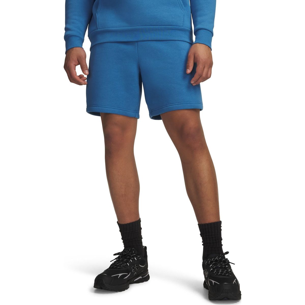 Under Armour Icon Fleece Short blue aegean blue (430) L 1380377-430-LG