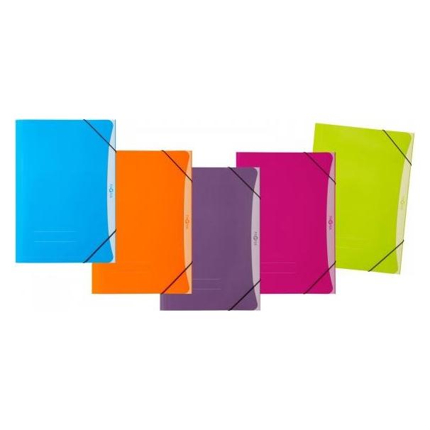 Pagna Gummizugmappe A3 PP 3 Einschlagklappen farb sort 10Stk (A3) (21641-00)