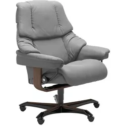 Stressless Bürostuhl Reno Office Leder Grau Batick Wild Dove