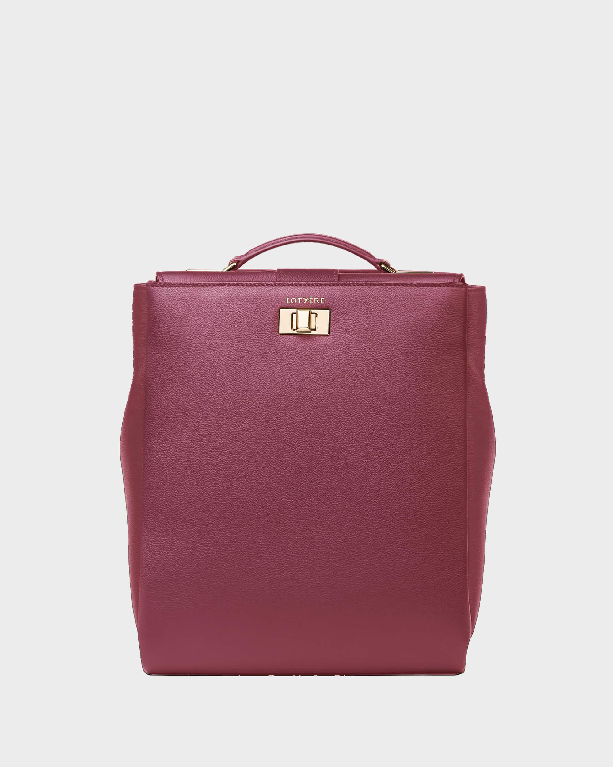 Großer Rucksack Kirschlila