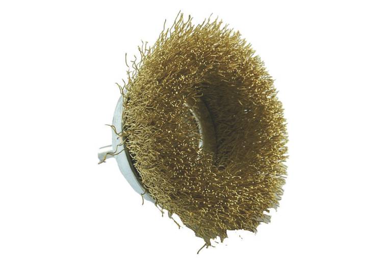 Brosse coupe perceuse pour métal TIVOLY\, Diam.75 mm