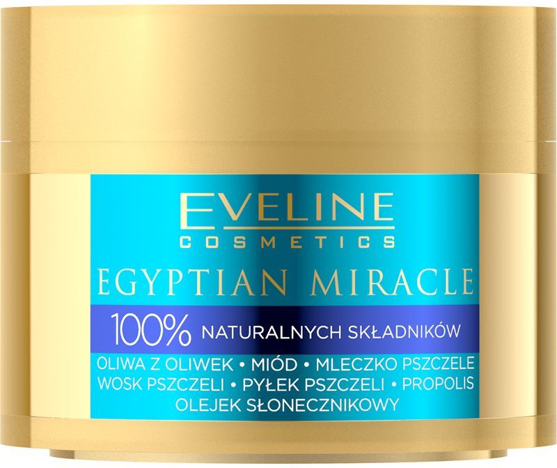 Eveline Cosmetics Egyptian Miracle hydratisierende und nährende Creme für Gesicht, Körper und Haare 40 ml