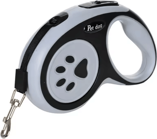 Inspire Curations PlaidGuard Automatic Retractable Cat Harness & Leash Set black 5m
