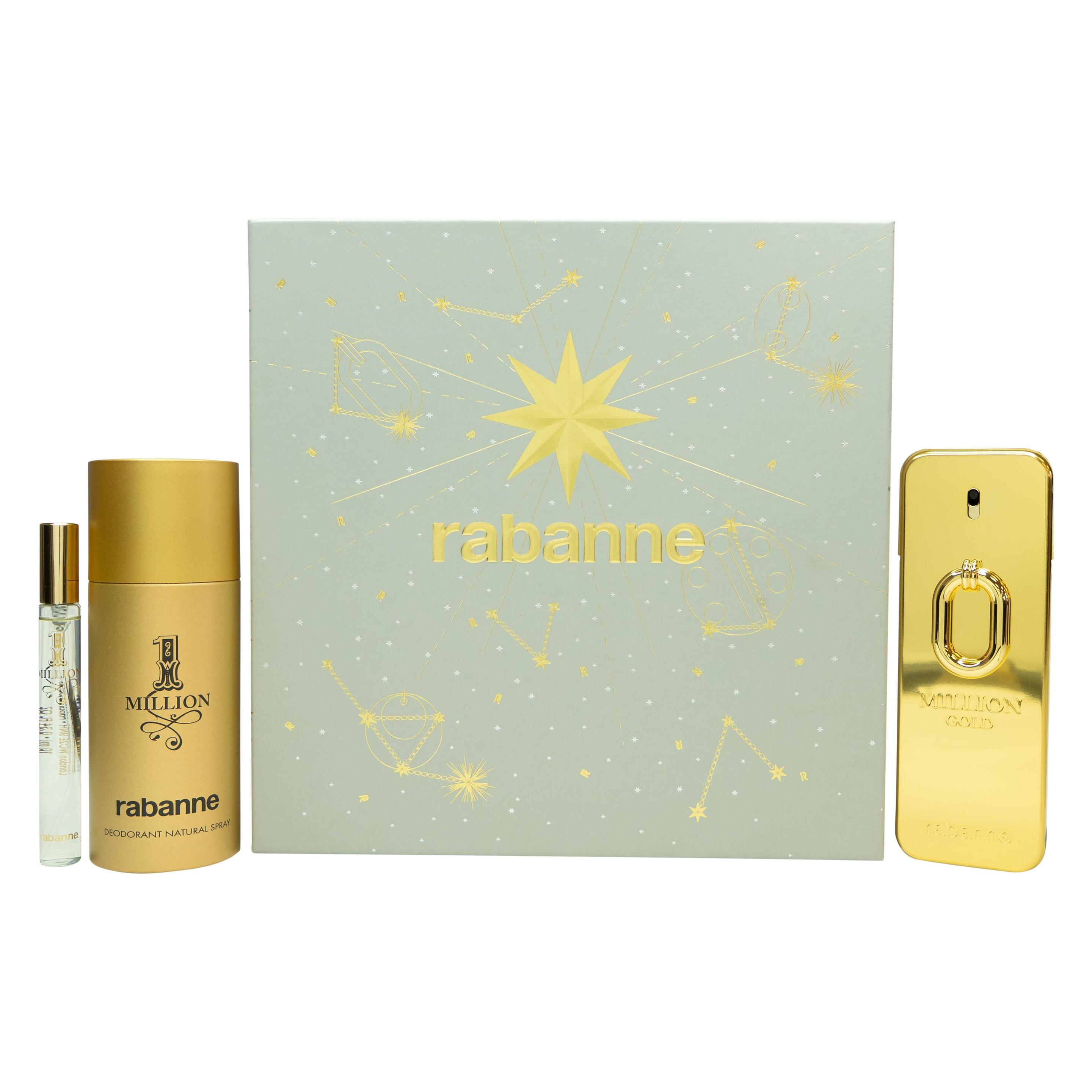 Paco Rabanne MILLION GOLD EDP INTENSE 100+DEO150+10 (Parfum Set) (865677)