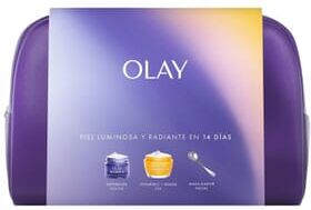 Olay Conjunto Necessaire Vitamina C 50 ml + Creme Noite 15 ml + Massajador
