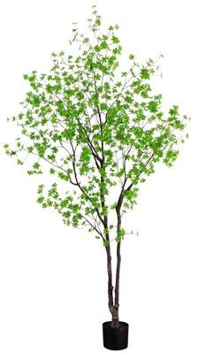 Nearly Natural 10' Artificial Minimalist Enkianthus Tree - Green