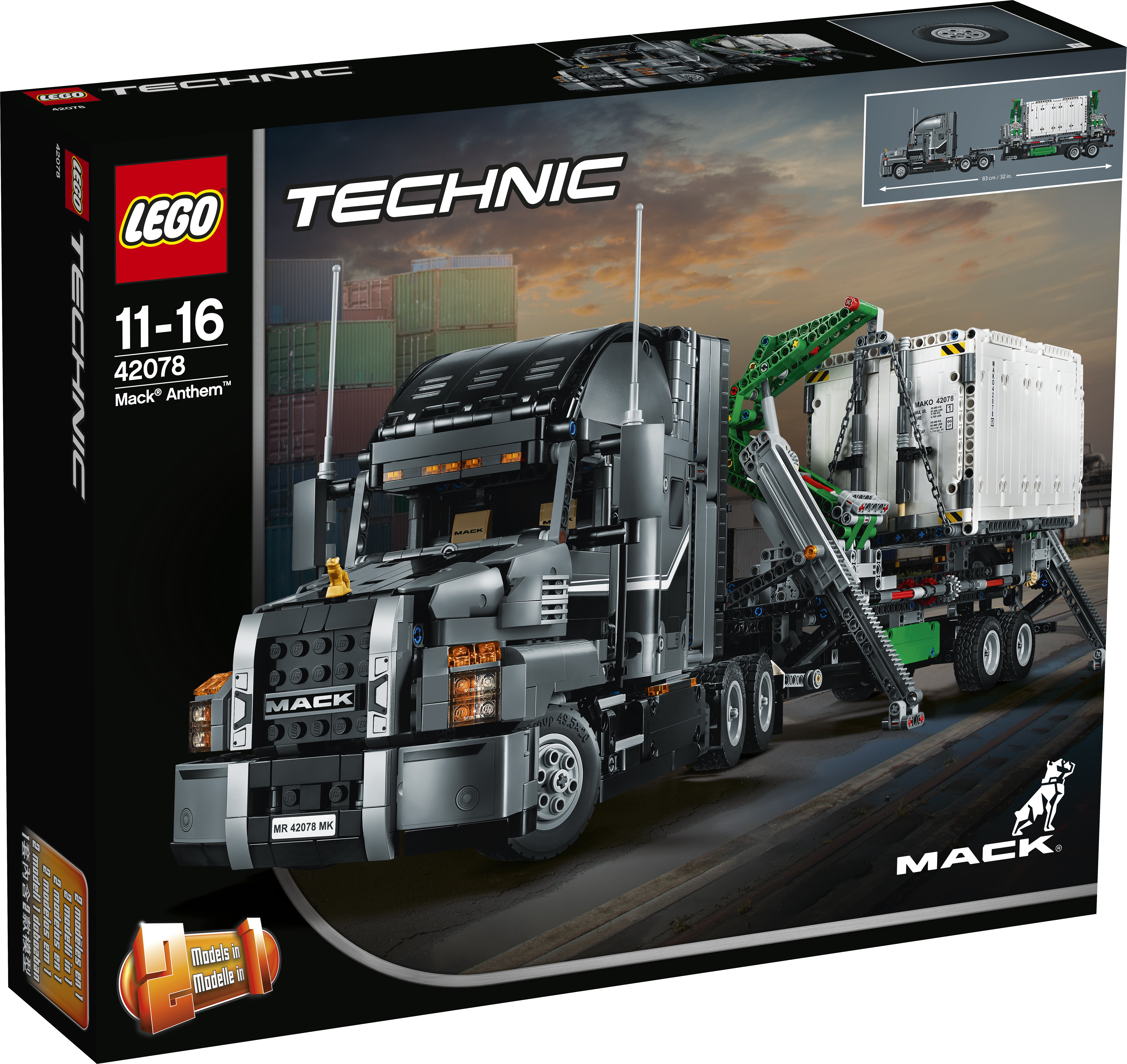 LEGO Technic Mack Anthem 42078