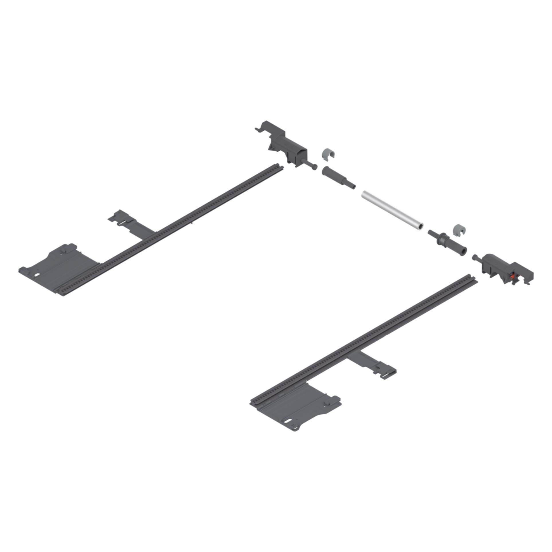 Blum Seitenstabilisierung LEGRABOX pure/free, grau (07487083)