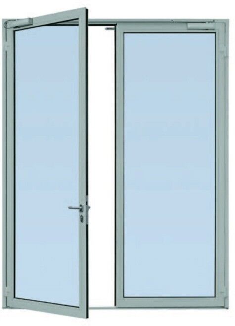 Hörmann Aluminium Rauchschutztür A/RS-250 (kein Feuerschutz)
