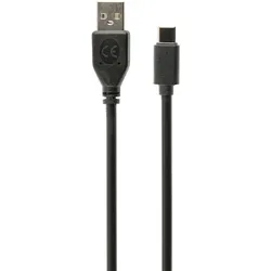 Gembird USB-A/USB-C, 1m USB Kabel USB 2.0 USB A USB C 0,48 Gbit/s Schwarz