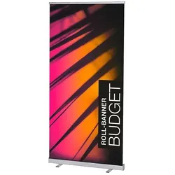 Showdown Displays Roll-Banner »Budget« 100 x 200 cm - ohne Bezug