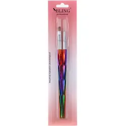 Nailart-Pinsel BLING Professional - 2 Stück Meerjungfrau