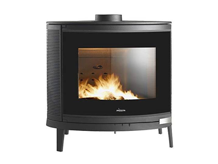 Poêle À Bois Fonte 9kw Anthracite - P647844