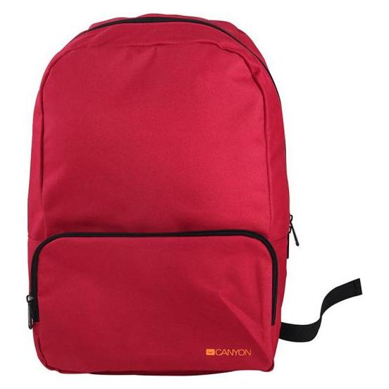 Canyon Laptop-Rucksacktasche Universal 15,6 Zoll Rot CNE-CNP15S1R (CNE-CNP15S1R)
