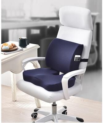 GlowBake Premium Pressure Relief Cushion Breathable Set velvet Blue