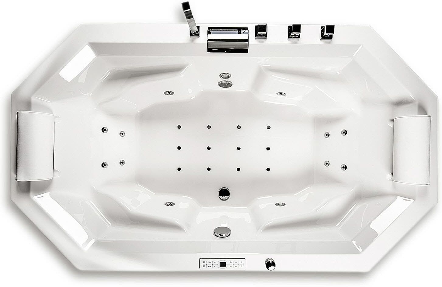 Caribia Barbados Premium Whirlpool 200 x 115 cm without skirt 80779