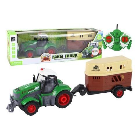 Topeshop Ferngesteuerter Traktor mit Anhänger (39133819)