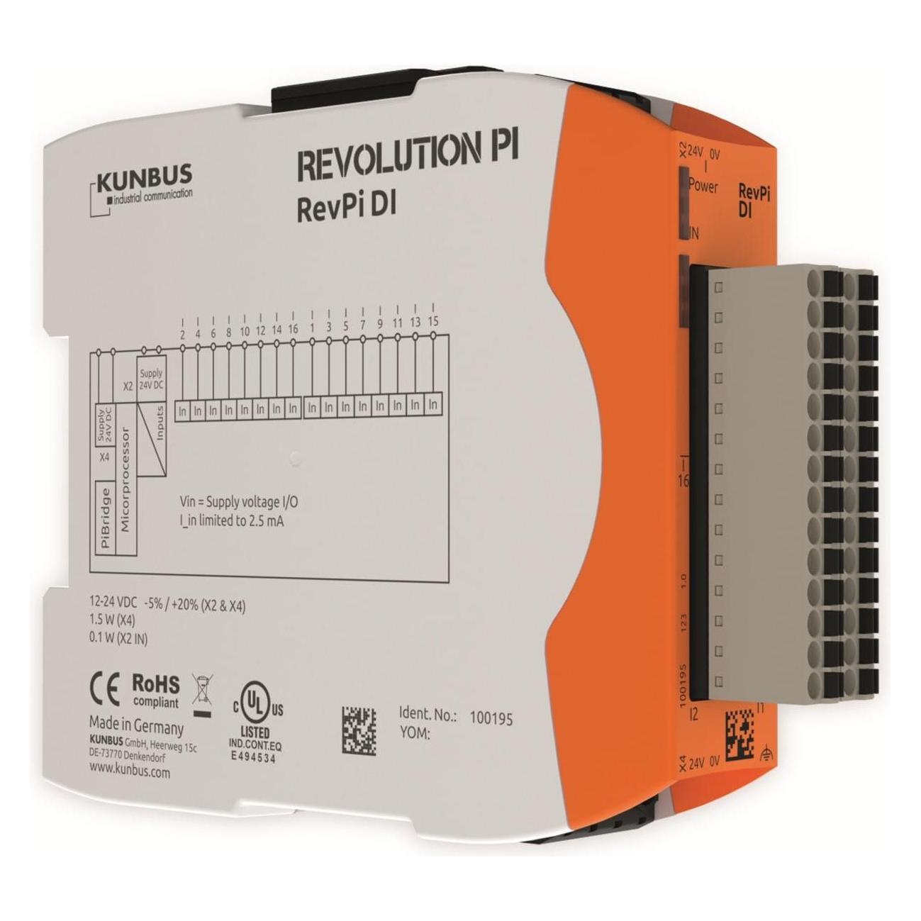 Kunbus RevPI DI 16I (PR100195)