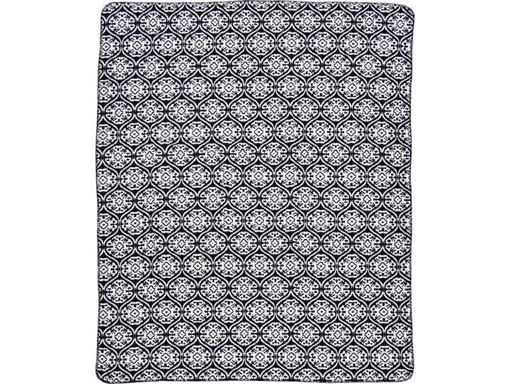 Wohndecke DONE. Florenz , schwarz (schwarz, weiß), B:150cm L:200cm, Baumwolle, Wohndecken, Wohndecke, Wohndecke mit einfassender Ziernaht, Kuscheldecke