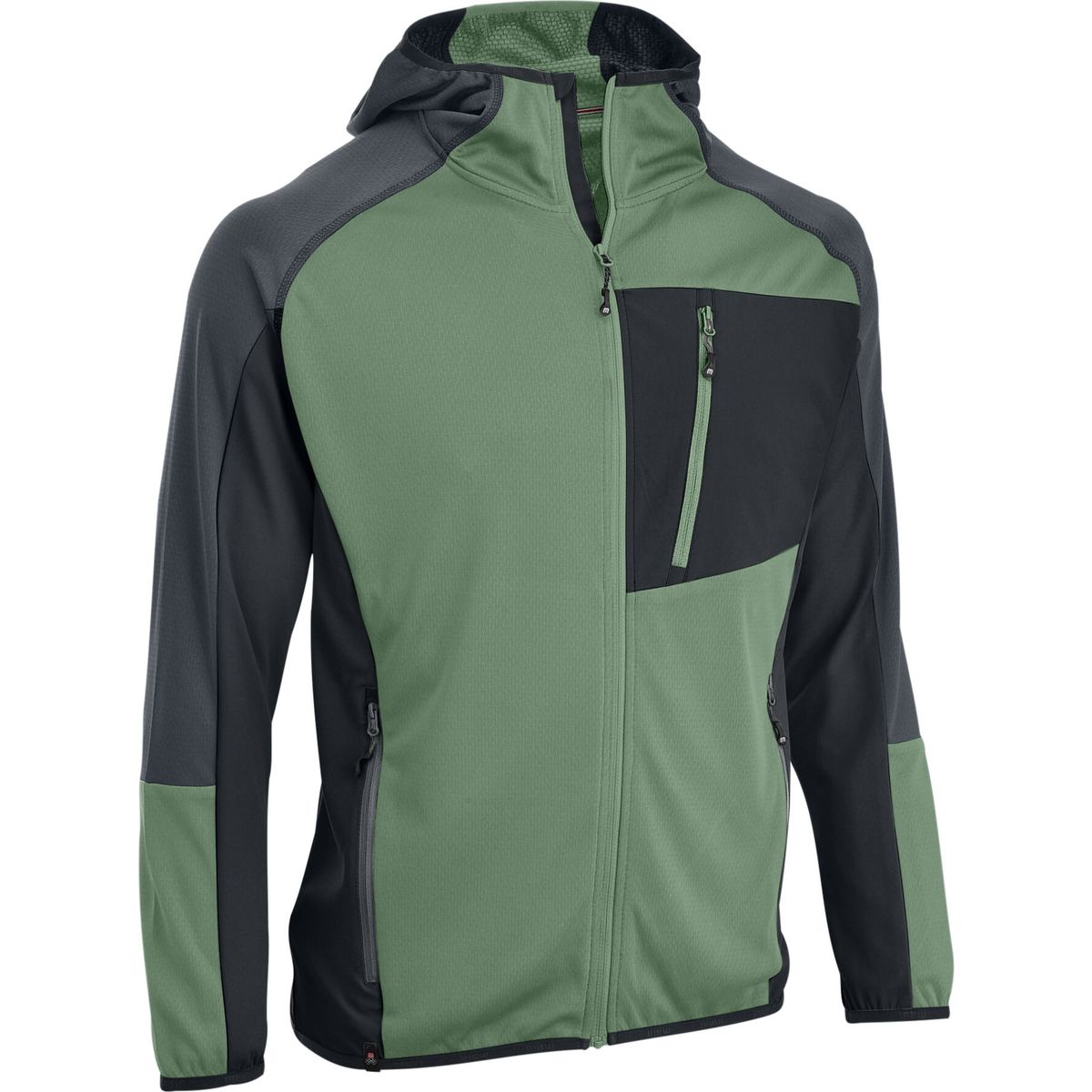 MAUL Sport Kahlersberg XT - Leichte Fleecejacke m. Kapuze light green/dark green (1610) 48 4319100304-1610-48