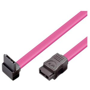 S-Conn SATA-Kabel 78243-0.5, SATA 2, 3 Gbit/s, Datenkabel, SATA Stecker auf SATA Stecker gewinkelt, 30 cm