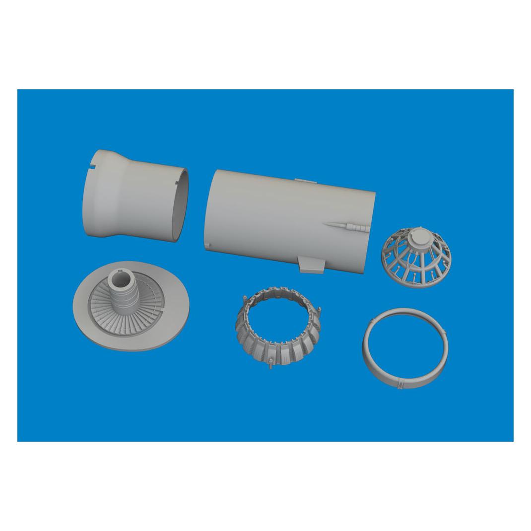 Eduard MiG-21F exhaust nozzle PRINT for (6481149)