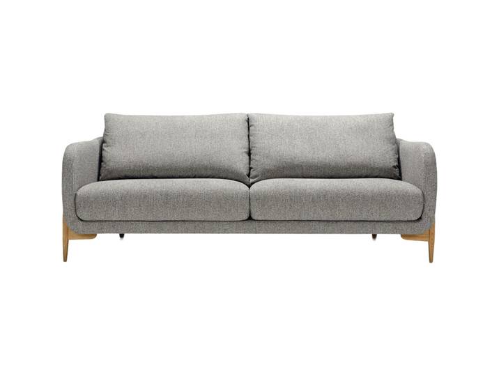 Sofa Leya Chenillestoff grau B 218 T 92 cm