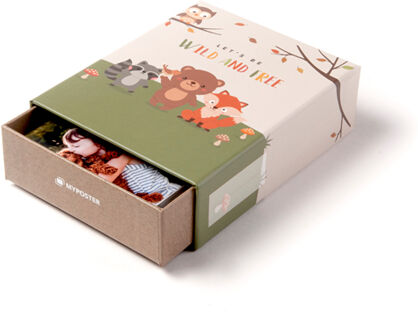 Myposter Bilderbox mit 10 Fotos im Design "Wild and Free"
