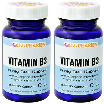 Vitamin B3 15 mg GPH Kapseln 2x 2x60 St