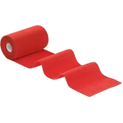 Idealast-haft color Binde 4cmx4m rot