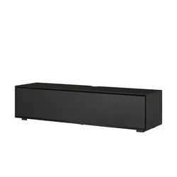 TV-Lowboard  Stream , schwarz , Maße (cm): B: 160 H: 36 T: 43.0