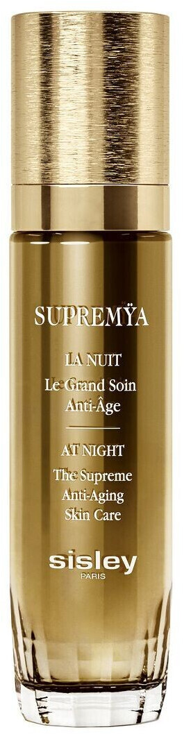 Sisley Supremÿa At Night, Frauen, 50 ml, Lotion, Jeder Hauttyp, Nacht, Anti-Aging, Anti-Falten, Aufhellend, Regenerierend