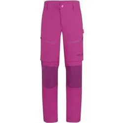 TROLLKIDS Kids Nordfjord Zip-off Pants, Größe 152 in Rot Rot